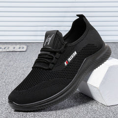 Edle, bequeme, übergroße, atmungsaktive Mesh-Sneaker für Herren