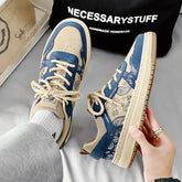 Versatile Men's Paisley Thick Sole Increased Men's Shoes