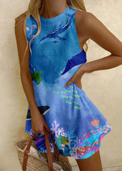 Vestido tie-dye de verano