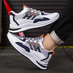 Atmungsaktive Schnürschuhe aus Mesh für Herren