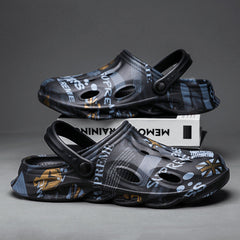 Sandalias de playa de estilo coreano, modernas, cómodas y transpirables para hombre.