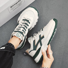 Damen & Herren Plateau Dad Mesh Atmungsaktive echte Freizeitschuhe