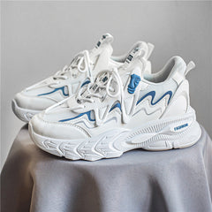 Herrenschuhe im koreanischen Stil, trendige Daddy-Sportschuhe