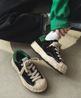 Robuste Herren-Sneaker mit Zehenschutzkappe aus echtem Leder