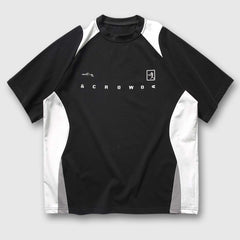 Sportliches Kontrast-T-Shirt