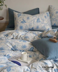 Adèle French Countryside Bedding Set - Blue