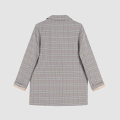 Blazer clásico a cuadros