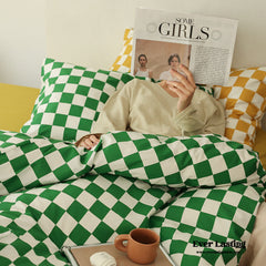 Chess Bedding Set - Green