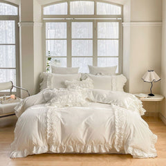 Clémence French Cottage Lace Bedding Set
