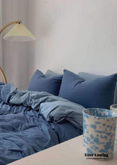 Duo-Bettwäscheset - Blau