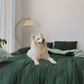 Juego de cama Duo - Verde bosque