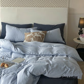 DUO Minimal Double Layer Washed Cotton Bedding Bundle