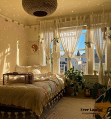 Earth Tone Ruffle Bedding Set - Dark Beige