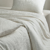 Elin Tencel Silky Jacquard Bedding Set - Bouquet