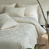 Elin Tencel Silky Jacquard Bedding Set - Garden