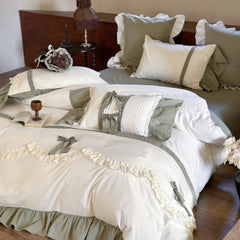Eloise French Vintage Lace Bedding Set