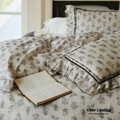 Evelina Baroque Vintage Floral Bedding Set