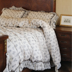 Evelina Baroque Vintage Floral Bedding Set