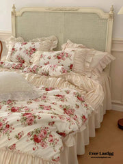 French Rose Ruffle Bedding Bundle