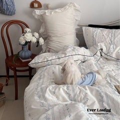 Fresh Jasmine Floral Bedding Set