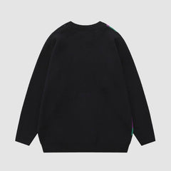 Jacquardpullover mit Sternmuster