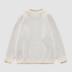 Niedlicher Pullover mit Kaninchenmuster