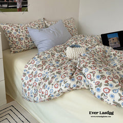 Garden Floral Vintage Bedding Set - Mixed Floral