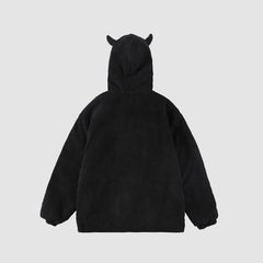 Abrigo de cuerno de diablo