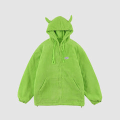 Abrigo de cuerno de diablo