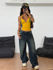 Printed Fitted And Slimming Tank Top