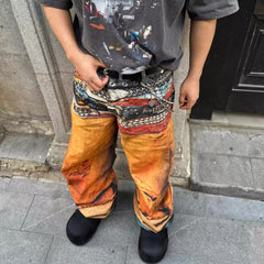 Straight Loose Trendy Casual Pants