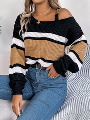 Color-Blocked Sweater
