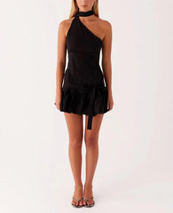 Neck-Length Off-The-Shoulder Dress