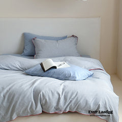 Joce Striped Bedding Set - Blue