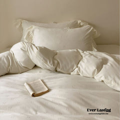 Milena Ribbon Bow Ruffle Bedding Set