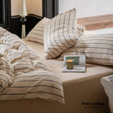 Minimalist Stripe Bow Ties Bedding Bundle