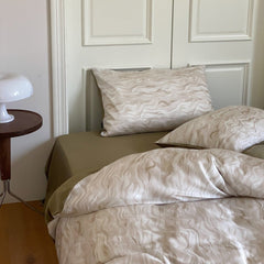 Moss Green Tencel Bedding Set