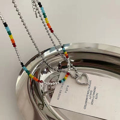 Smiley & Herz Halskette