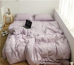 Pastel Bedding Set - Purple