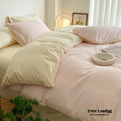 Pastel Duo Bedding Set - Yellow + Pink