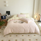 Pastel Duo Bedding Set - Yellow + Pink