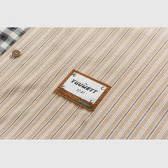 Patchwork Plaid Shirt