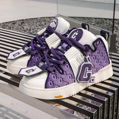 Zapatillas retro moradas