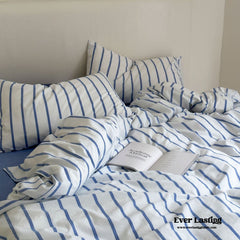 Refreshing Stripe Bedding Set - Blue Single