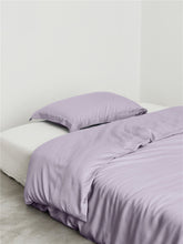 Silky Solid Tencel Bedding Set - Purple