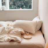 Soft Jacquard Bedding Set - Yellow