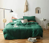Solid Bedding Set - Forest Green