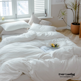 Solid Bedding Set - White