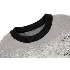 Pullover mit Landschaftsdruck