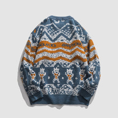 Suéter vintage de muñeca de dibujos animados